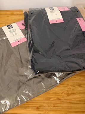 Mossimo Wide Leg Trousers - Black & Taupe, Women's